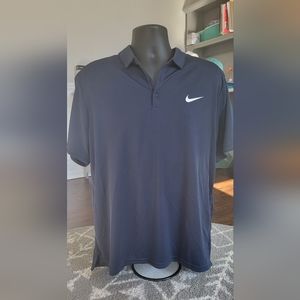 Nike Dri-fit Golf Polo XL Navy Blue